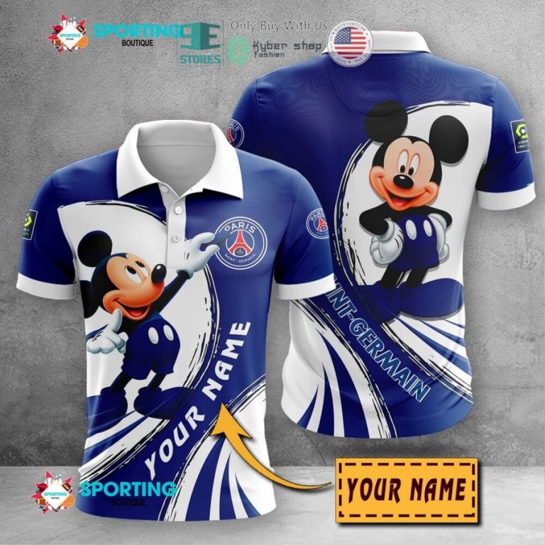 personalized mickey mouse paris saint germain 3d shirt hoodie 1 42733