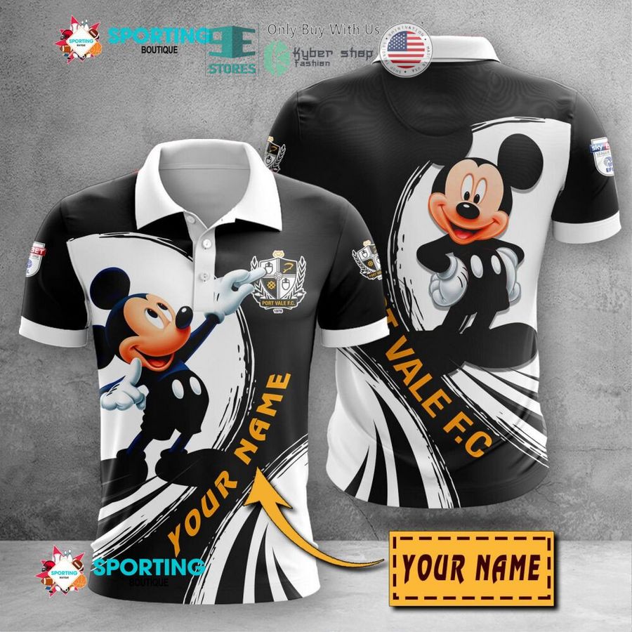 personalized mickey mouse port vale fc 3d shirt hoodie 1 25705