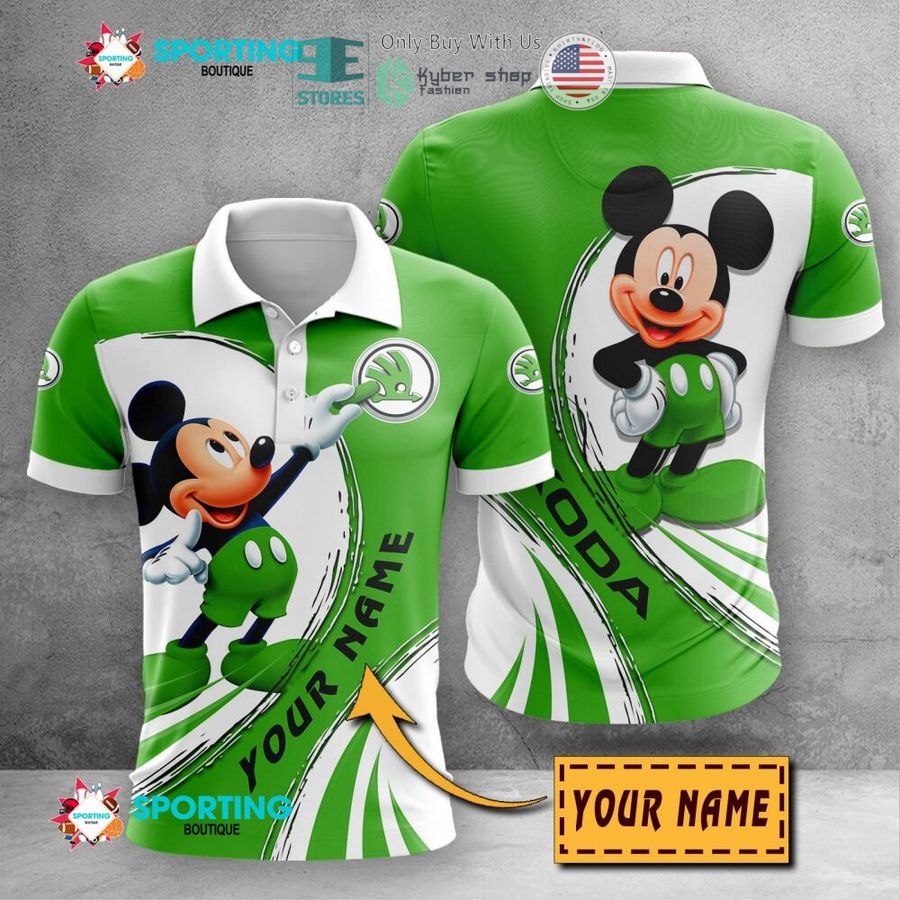 personalized mickey mouse skoda 3d shirt hoodie 1 88472