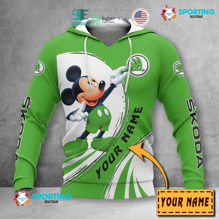 personalized mickey mouse skoda 3d shirt hoodie 2 23857
