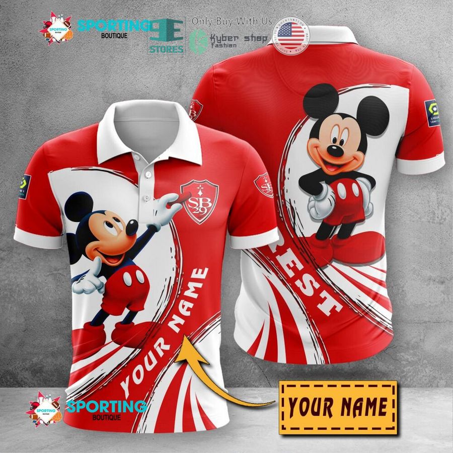 personalized mickey mouse stade brestois 29 3d shirt hoodie 1 62548