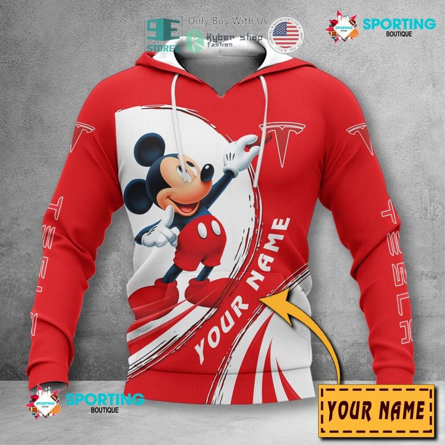 personalized mickey mouse tesla 3d shirt hoodie 2 53592