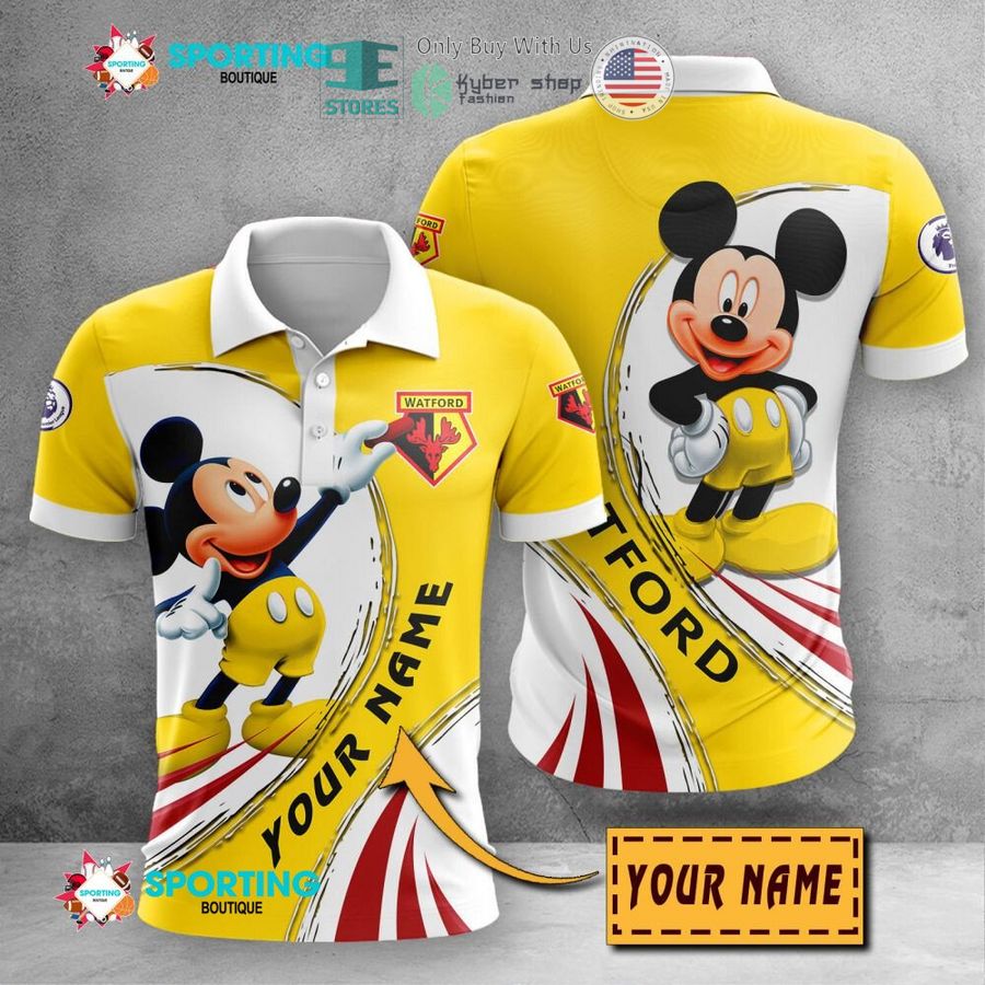 personalized mickey mouse watford 3d shirt hoodie 1 30090