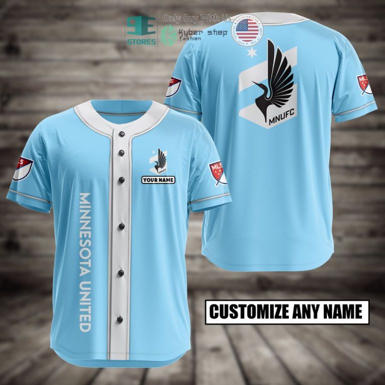 personalized minnesota united custom baseball jersey 1 65080