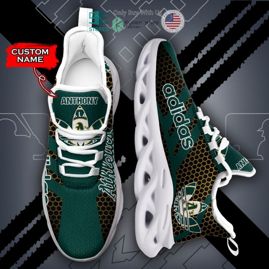 personalized mlb oakland athletics adidas max soul shoes 2 97168