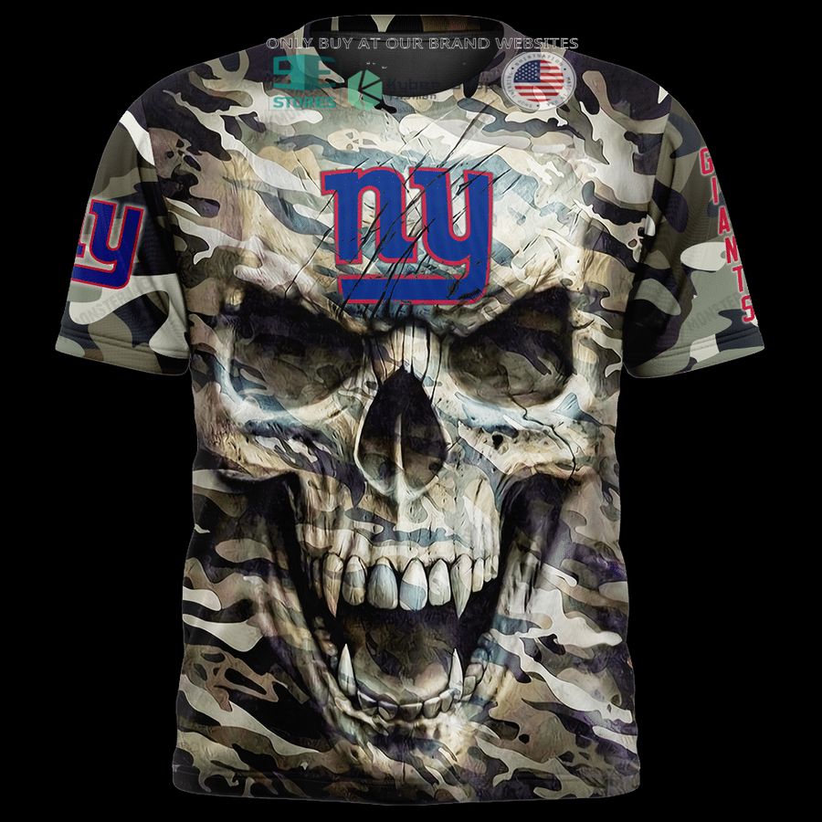 personalized new york giants skull camo 3d shirt hoodie 1 74462