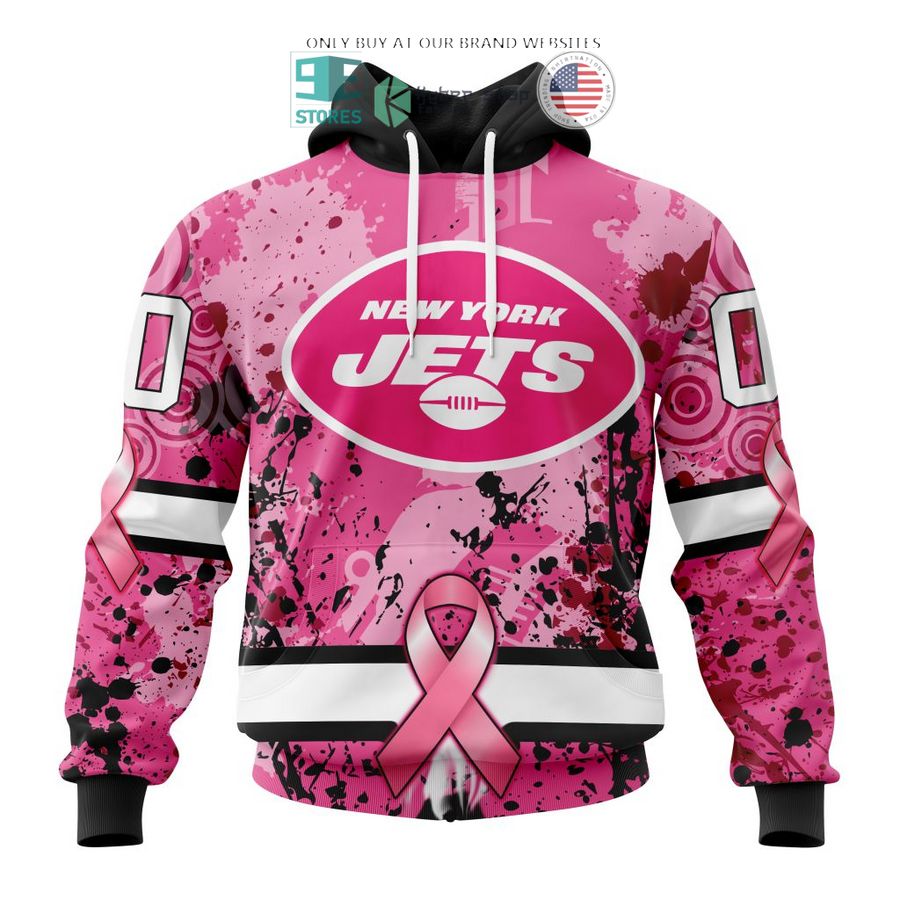 personalized new york jets breast cancer awareness 3d shirt hoodie 1 50408