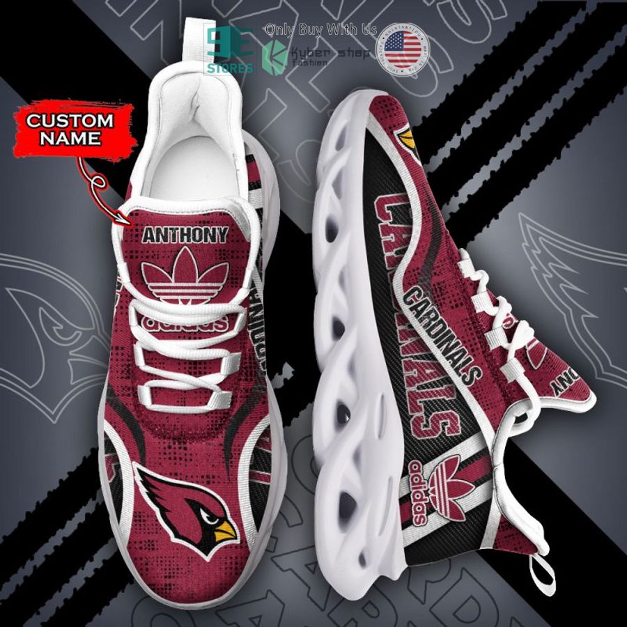 personalized nfl adidas arizona cardinals max soul shoes 2 87106