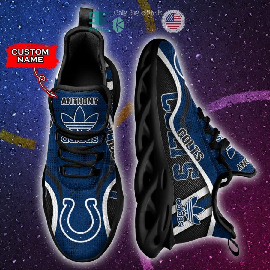 personalized nfl adidas indianapolis colts max soul shoes 1 29560