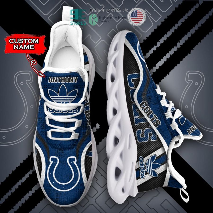 personalized nfl adidas indianapolis colts max soul shoes 2 58856