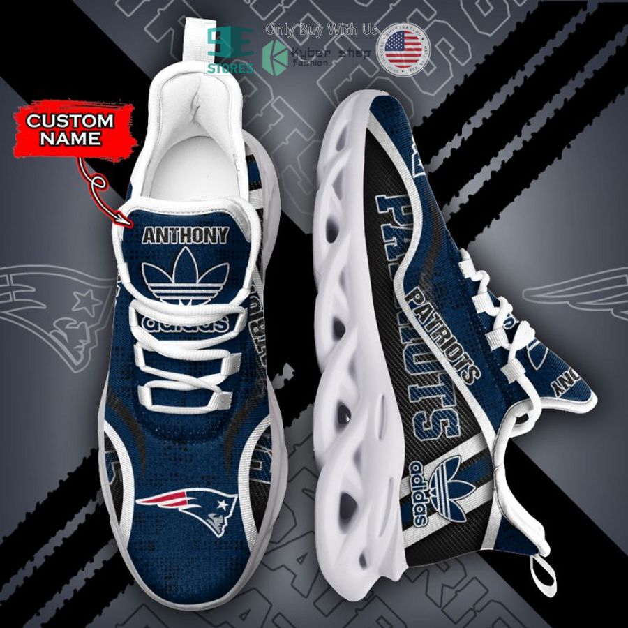 personalized nfl adidas new england patriots max soul shoes 2 32804