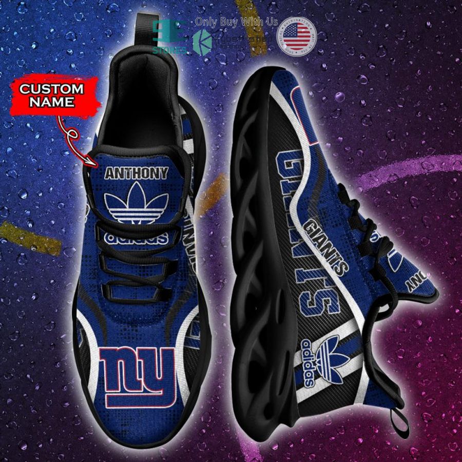 personalized nfl adidas new york giants max soul shoes 1 83947
