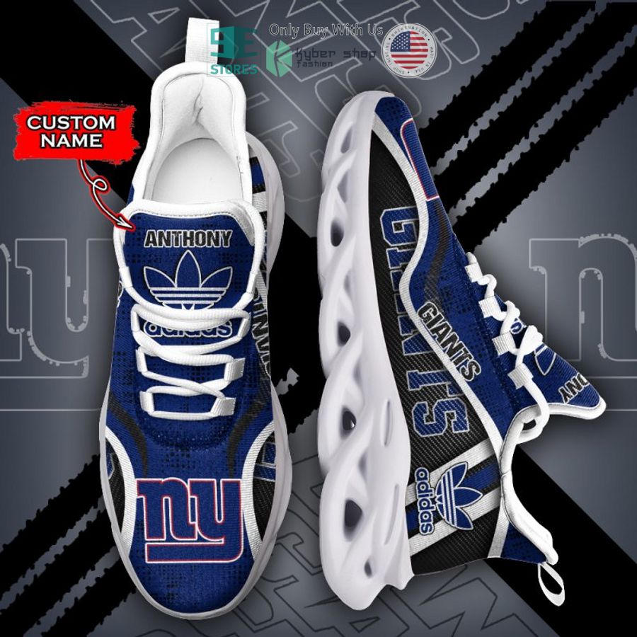 personalized nfl adidas new york giants max soul shoes 2 54288