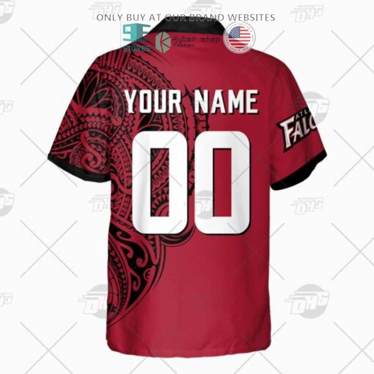 personalized nfl atlanta falcons polynesian tattoo hawaiian shirt 3 78329