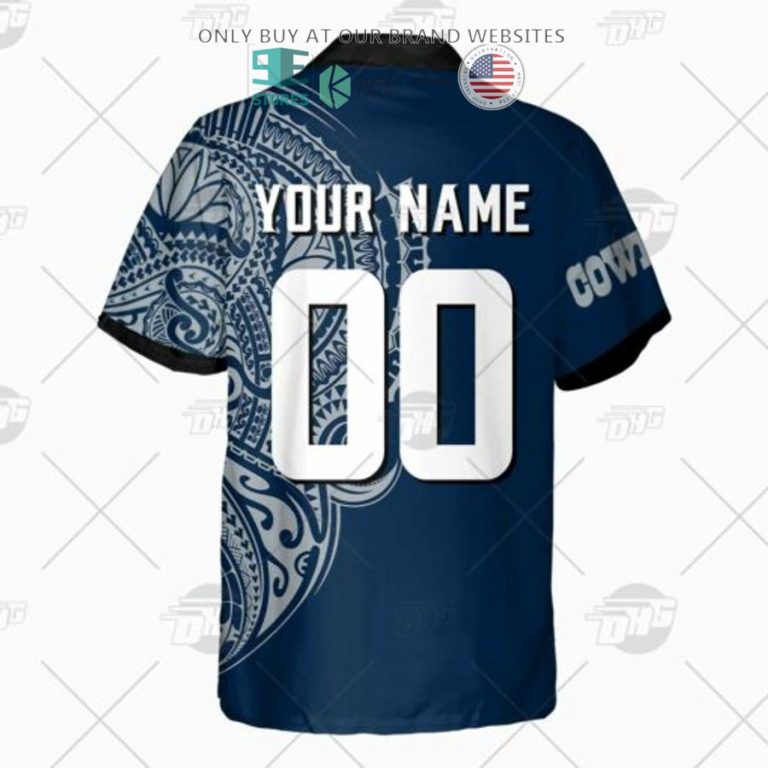 personalized nfl dallas cowboys polynesian tattoo hawaiian shirt 3 14678