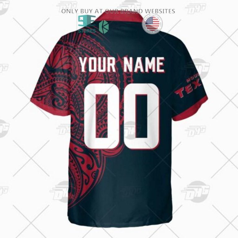 personalized nfl houston texans polynesian tattoo hawaiian shirt 3 95719