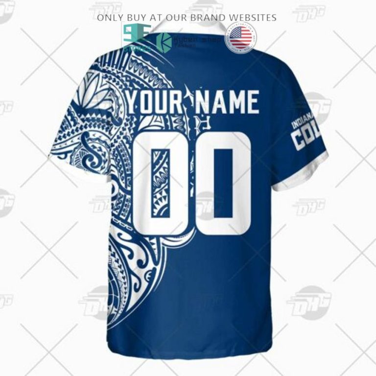 personalized nfl indianapolis colts polynesian tattoo hawaiian shirt 3 118