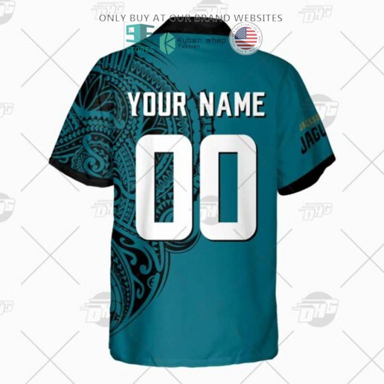 personalized nfl jacksonville jaguars polynesian tattoo hawaiian shirt 3 13832