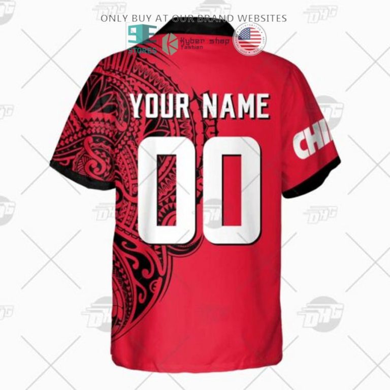 personalized nfl kansas city chiefs polynesian tattoo hawaiian shirt 3 99287