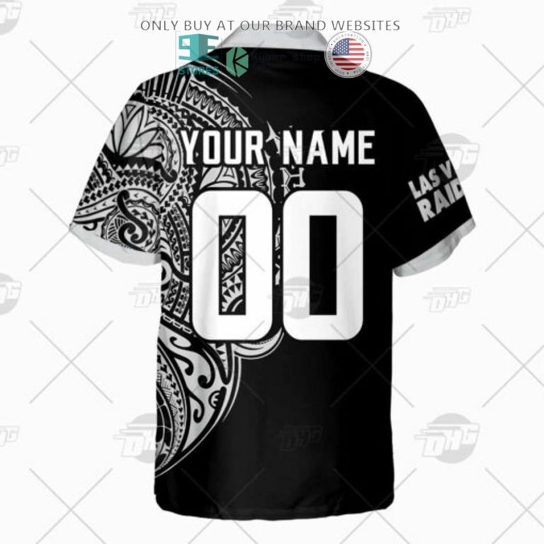 personalized nfl las vegas raiders polynesian tattoo hawaiian shirt 3 29054