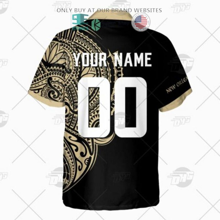 personalized nfl new orleans saints polynesian tattoo hawaiian shirt 3 8898