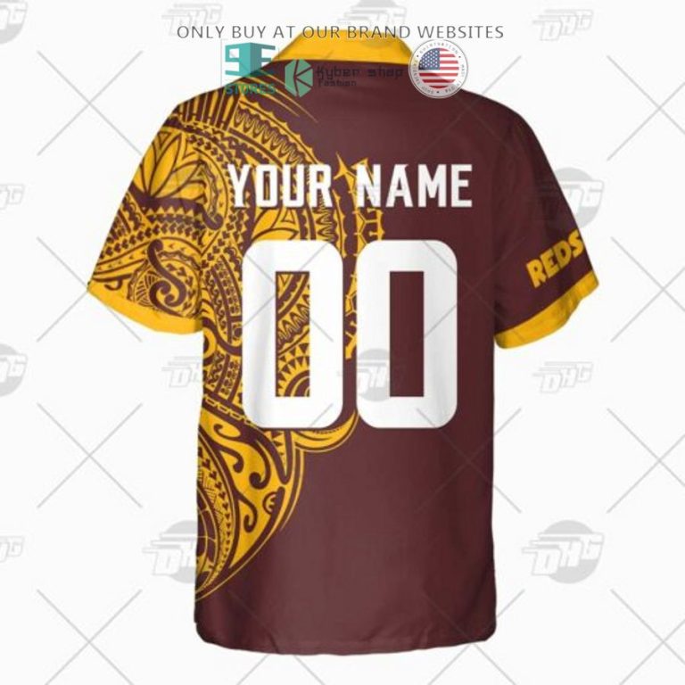 personalized nfl washington redskins polynesian tattoo hawaiian shirt 3 54692