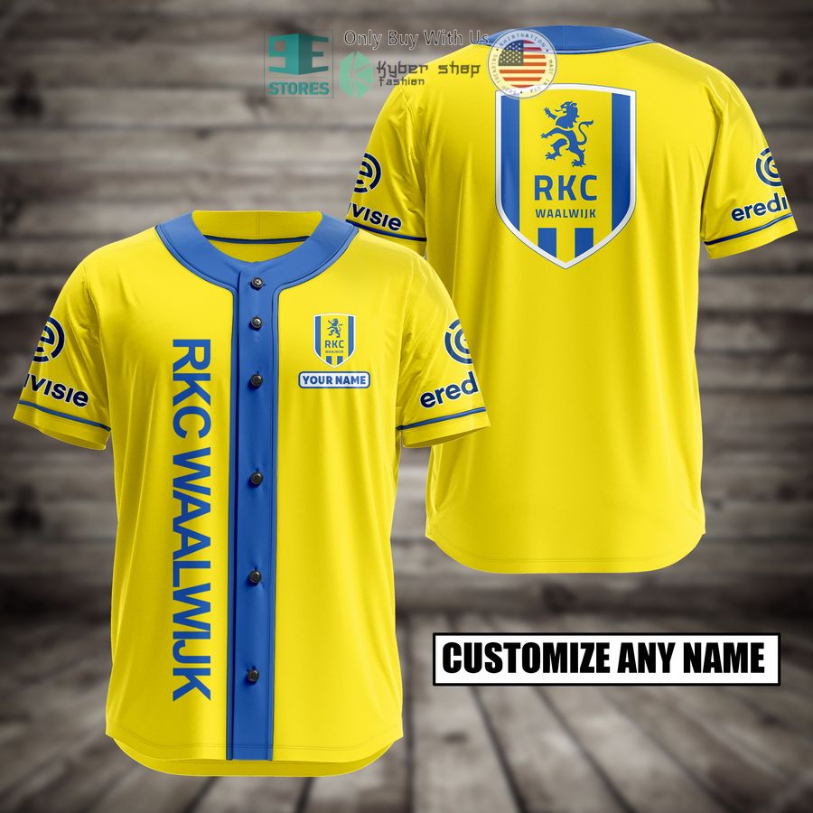 personalized rkc waalwijk custom baseball jersey 1 47409