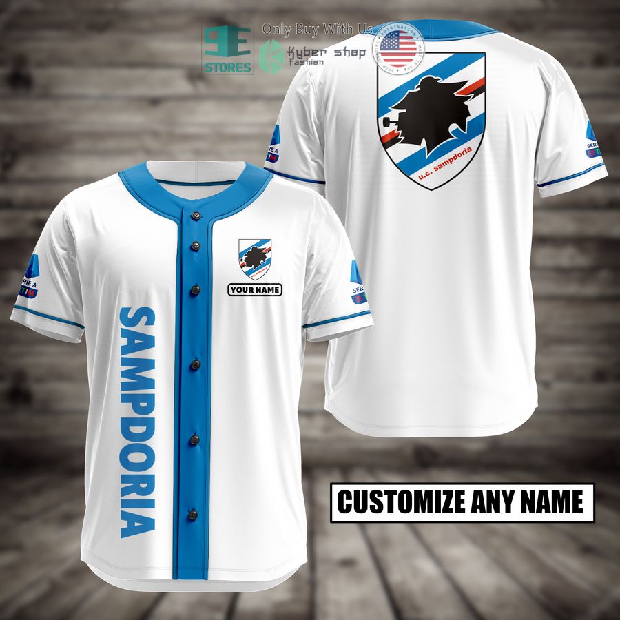 personalized sampdoria custom baseball jersey 1 4164