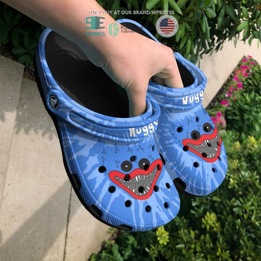 personalized scary huggy crocs crocband shoes 2 89252