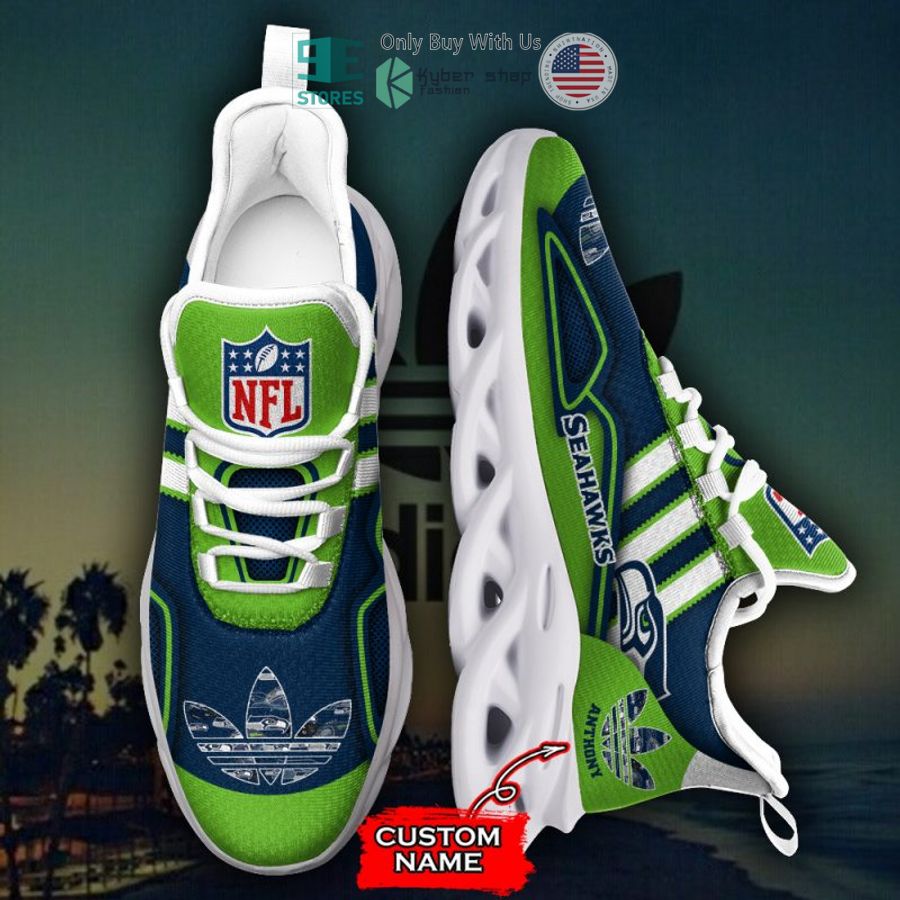 personalized seattle seahawks nfl adidas max soul shoes 2 87825