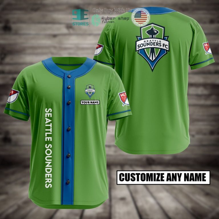 personalized seattle sounders custom baseball jersey 1 95795