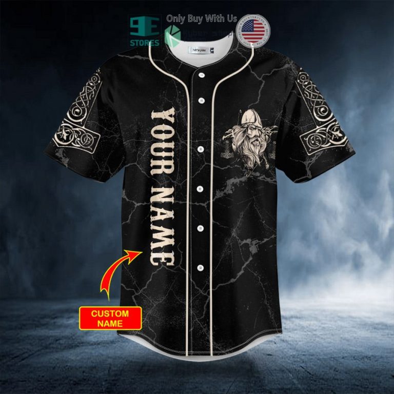 personalized son of odin valhalla viking custom baseball jersey 3 454