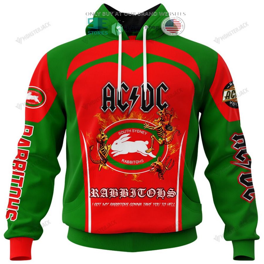 personalized south sydney rabbitohs ac dc 3d shirt hoodie 1 27608