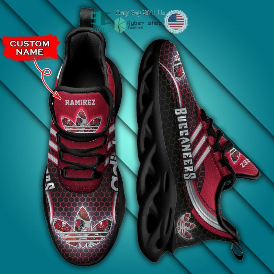 personalized tampa bay buccaneers adidas max soul shoes 1 71297