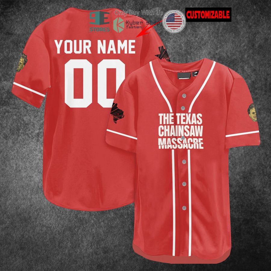 personalized the texas chainsaw massacre baseball jersey 1 22338
