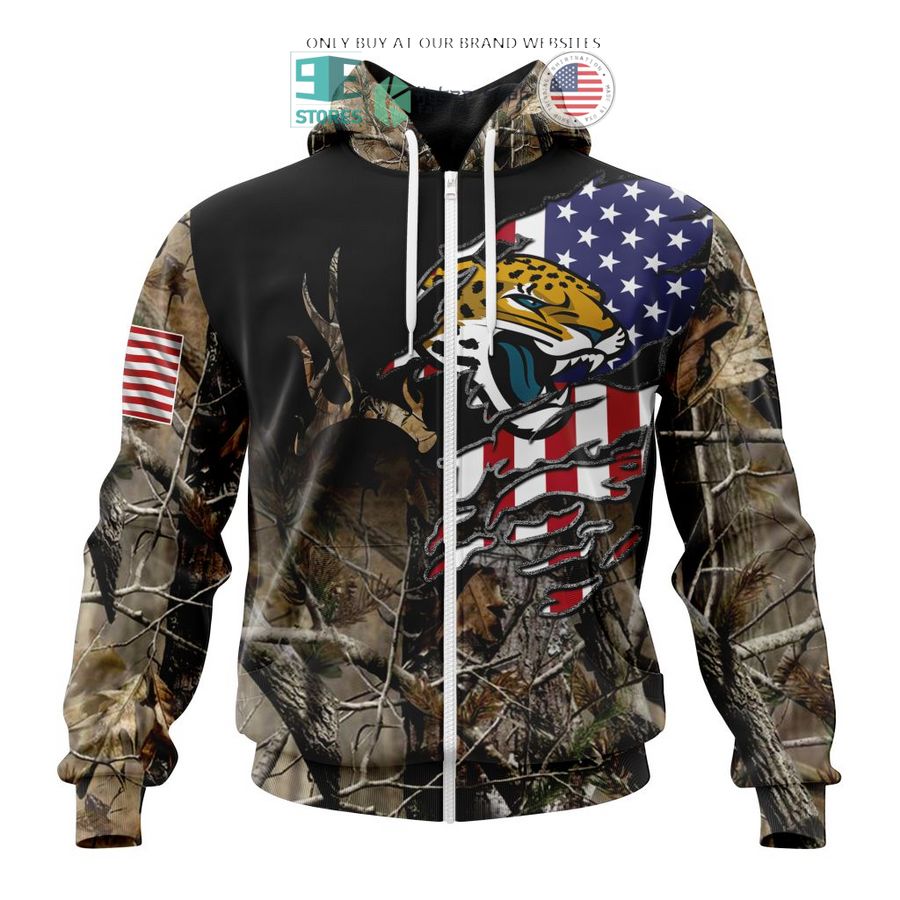personalized us flag jacksonville jaguars special camo hunting 3d shirt hoodie 2 75280