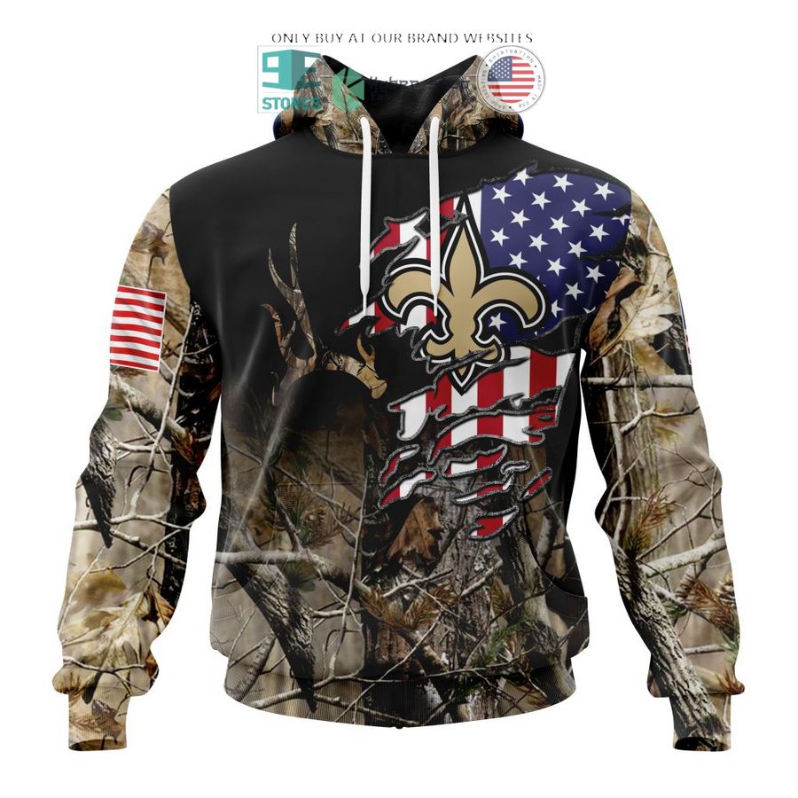 personalized us flag new orleans saints special camo hunting 3d shirt hoodie 1 99810