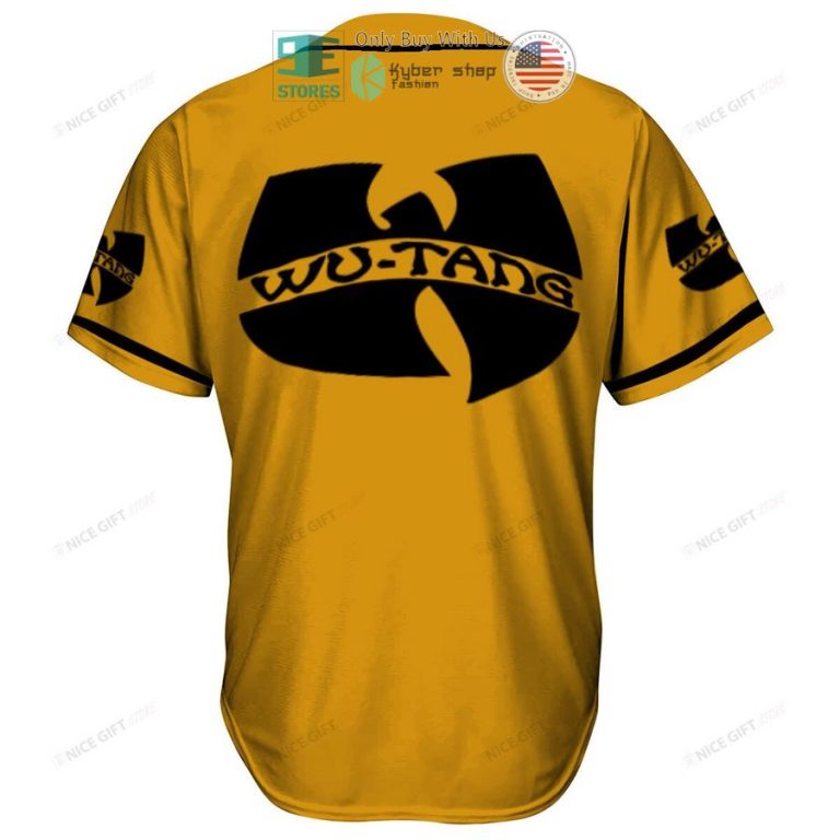 personalized wu tang logo custom baseball jersey 3 51764