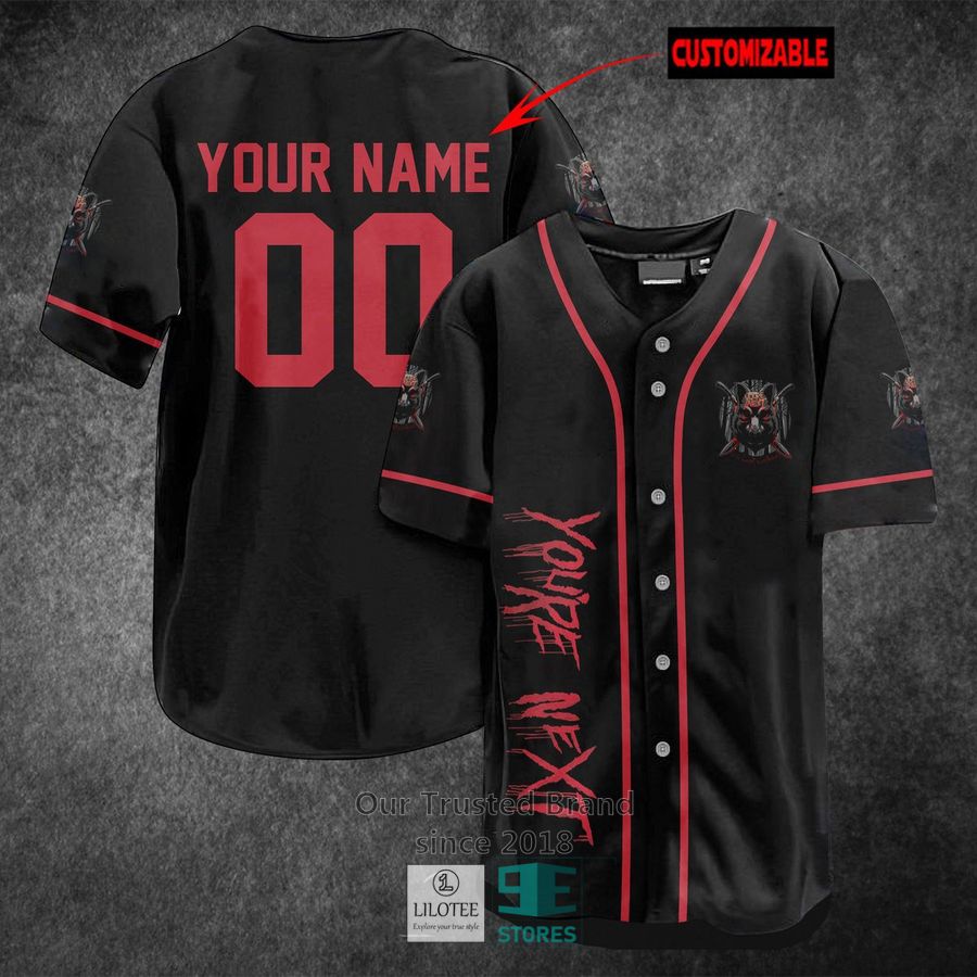 personalized youre next horror movie baseball jersey 1 70657