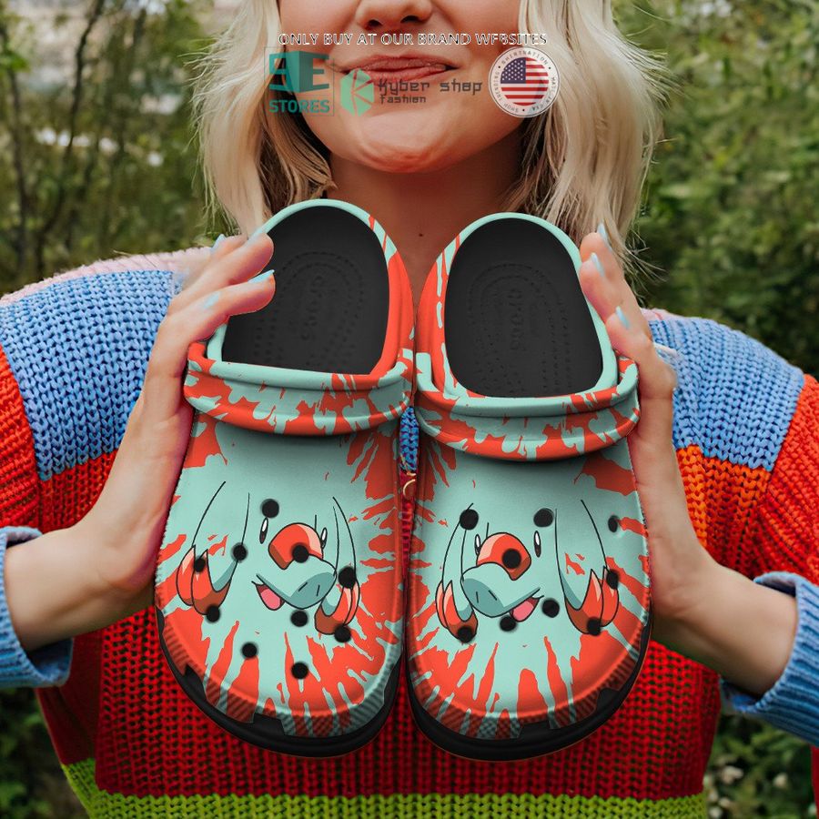 phanpy tie dye face crocs crocband shoes 1 9682