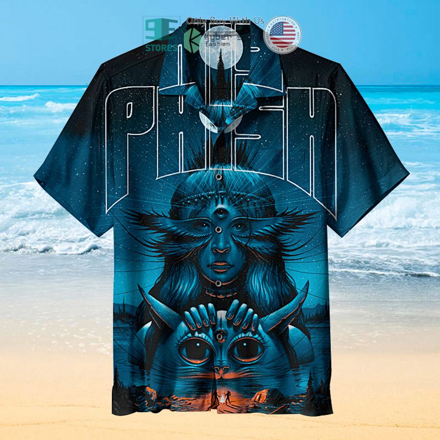 phish lake tahoe 2013 poster hawaiian shirt 1 45941