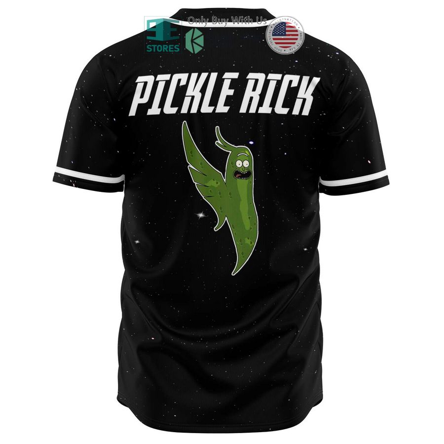 pickle rick black baseball jersey 1 43337