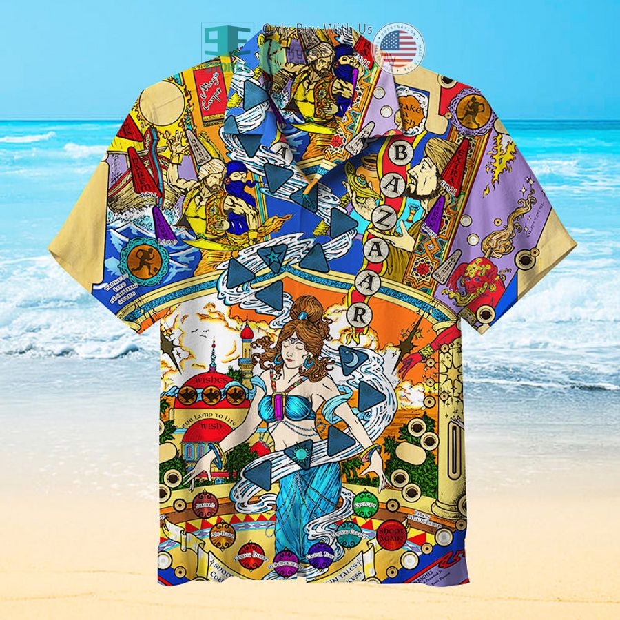 pinball art hawaiian shirt 1 69338
