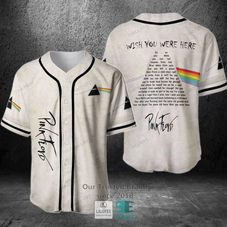 pink floyd wish you were here baseball jersey 1 74527