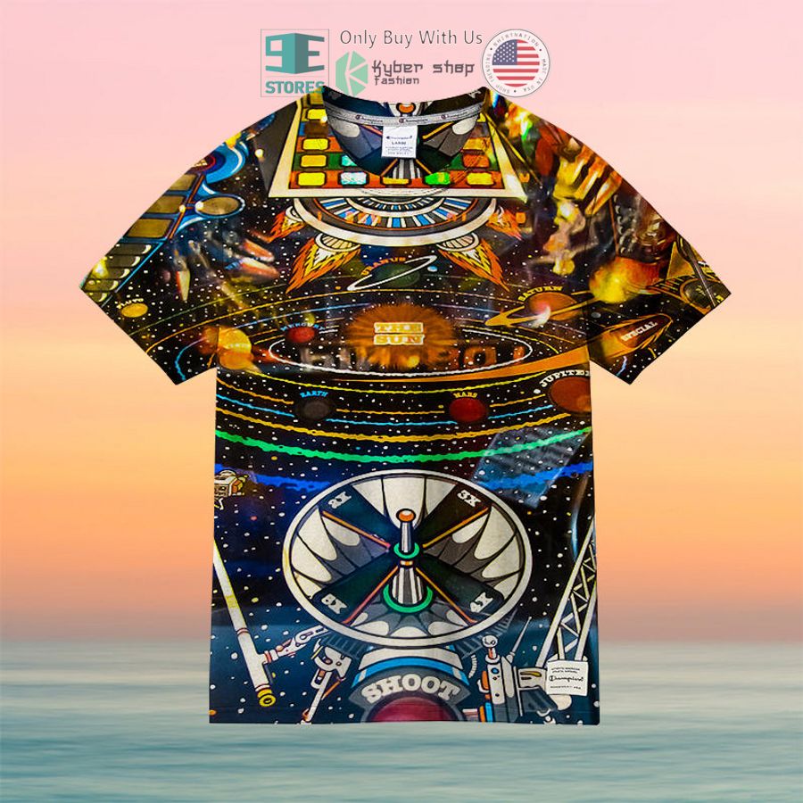 play pinball art print hawaiian shirt 2 71460