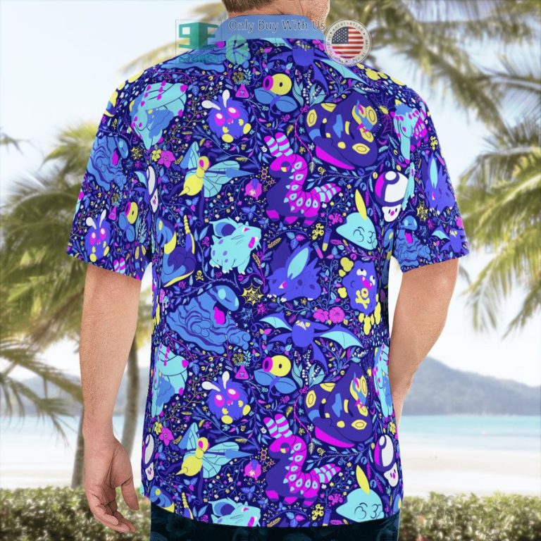 poison pokemon hawaiian shirt shorts 3 11849