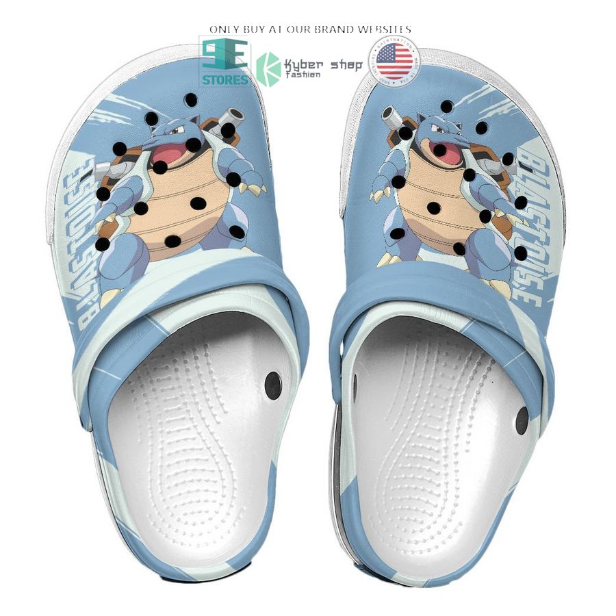 pokemon blastoise crocs crocband shoes 2 84617