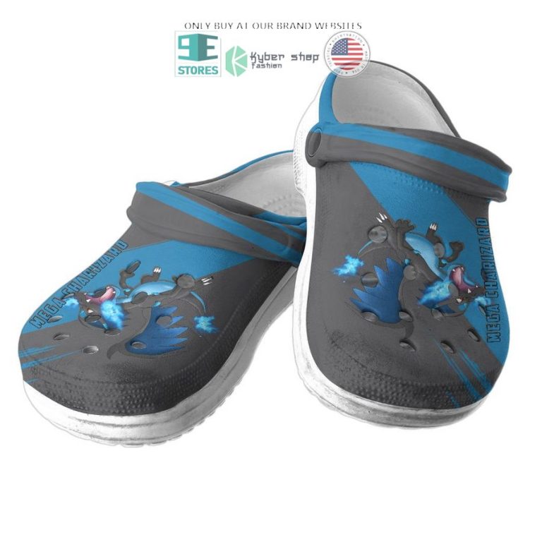 pokemon mega charizard crocs crocband shoes 3 23138