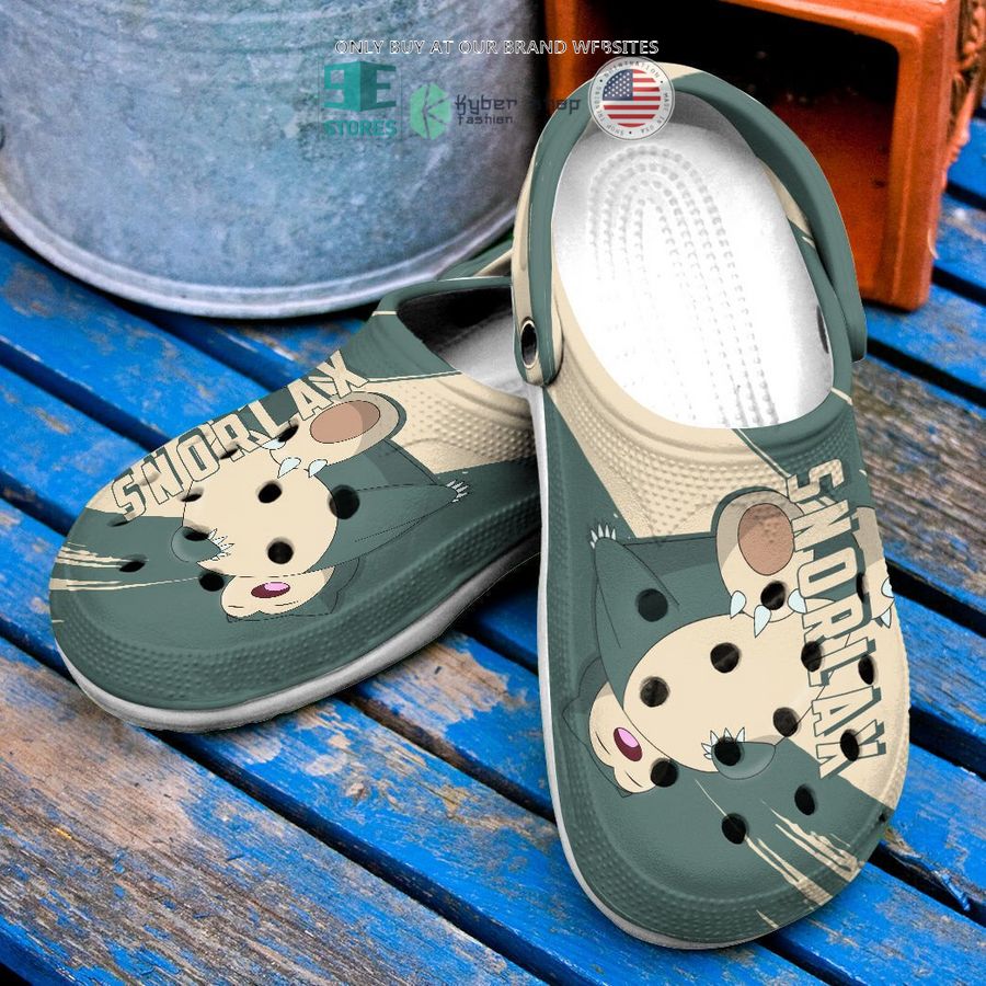 pokemon snorlax crocs crocband shoes 1 75869