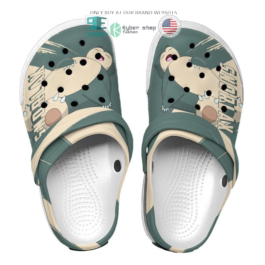 pokemon snorlax crocs crocband shoes 2 23626